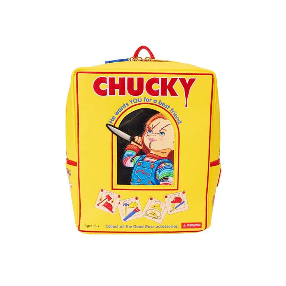 Loungefly Chucky Good Guys Box Mini Mochila