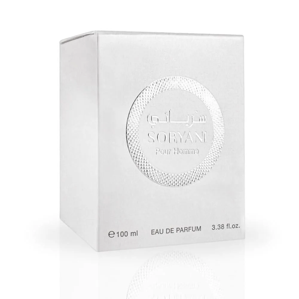 RASASI Soryani Eau De Parfum Hombre Spray – Perfume árabe con fragancia cítrica floral, larga duración aroma masculino