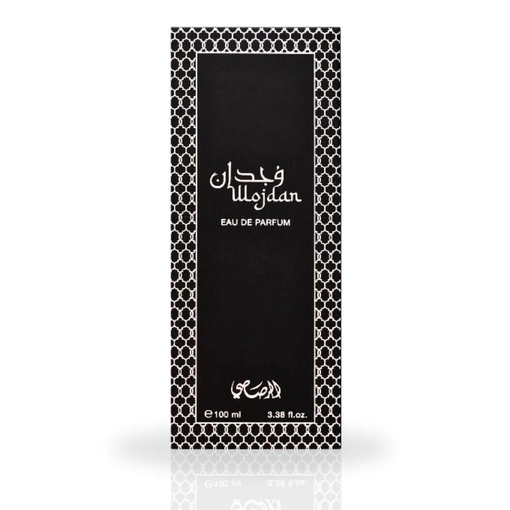 RASASI Wojdan Eau De Parfum Hombre Spray - Perfume árabe con cálida fragancia picante, floral y amaderada de larga duración