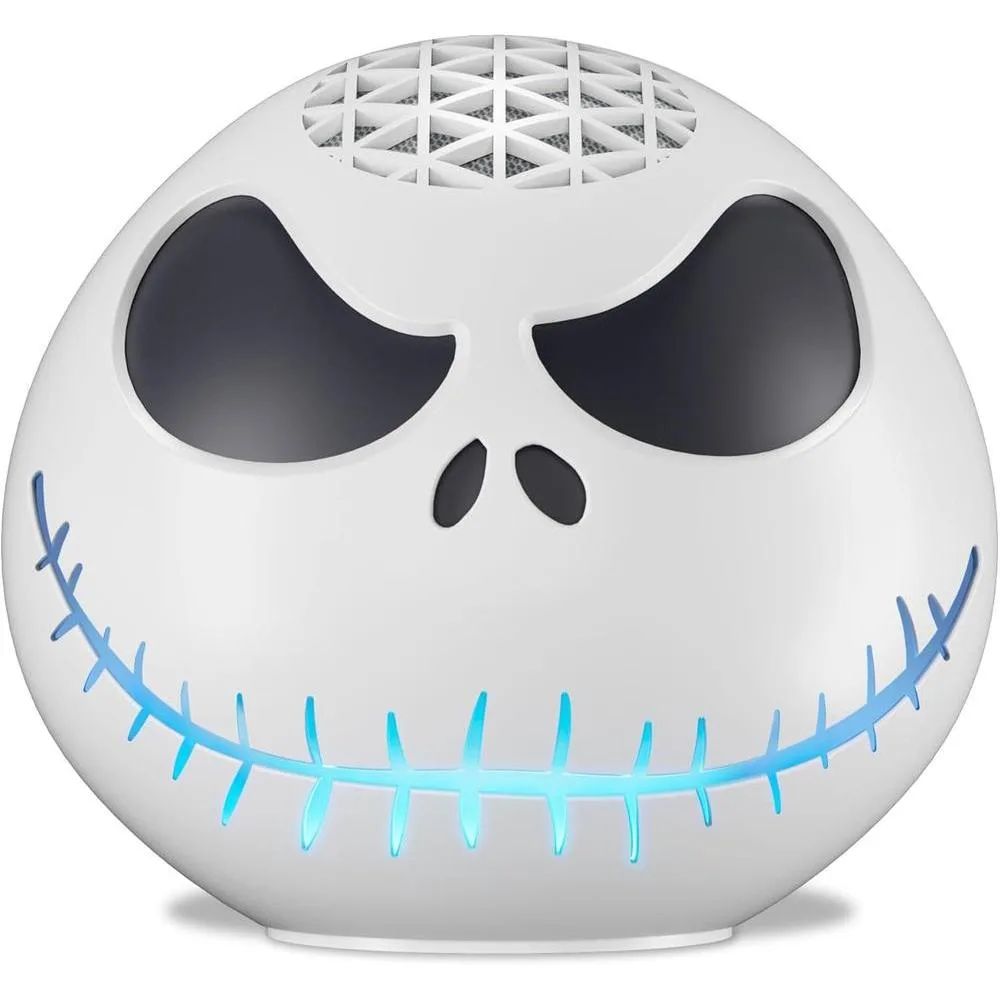 Echo Dot Bundle: Includes Echo Dot (5th Gen, 2022 release) | Charcoal and Limited Edition Disney Jack Skellington Shell