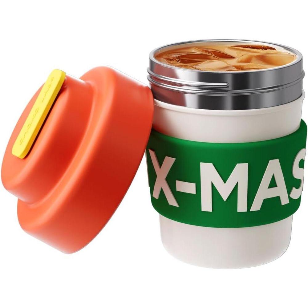 Christmas Gift Coffee Mug - 14 oz,Double-Walled Vacuum Insulated,BPA-Free,for Christmas Cups for Kids, Party, Holiday