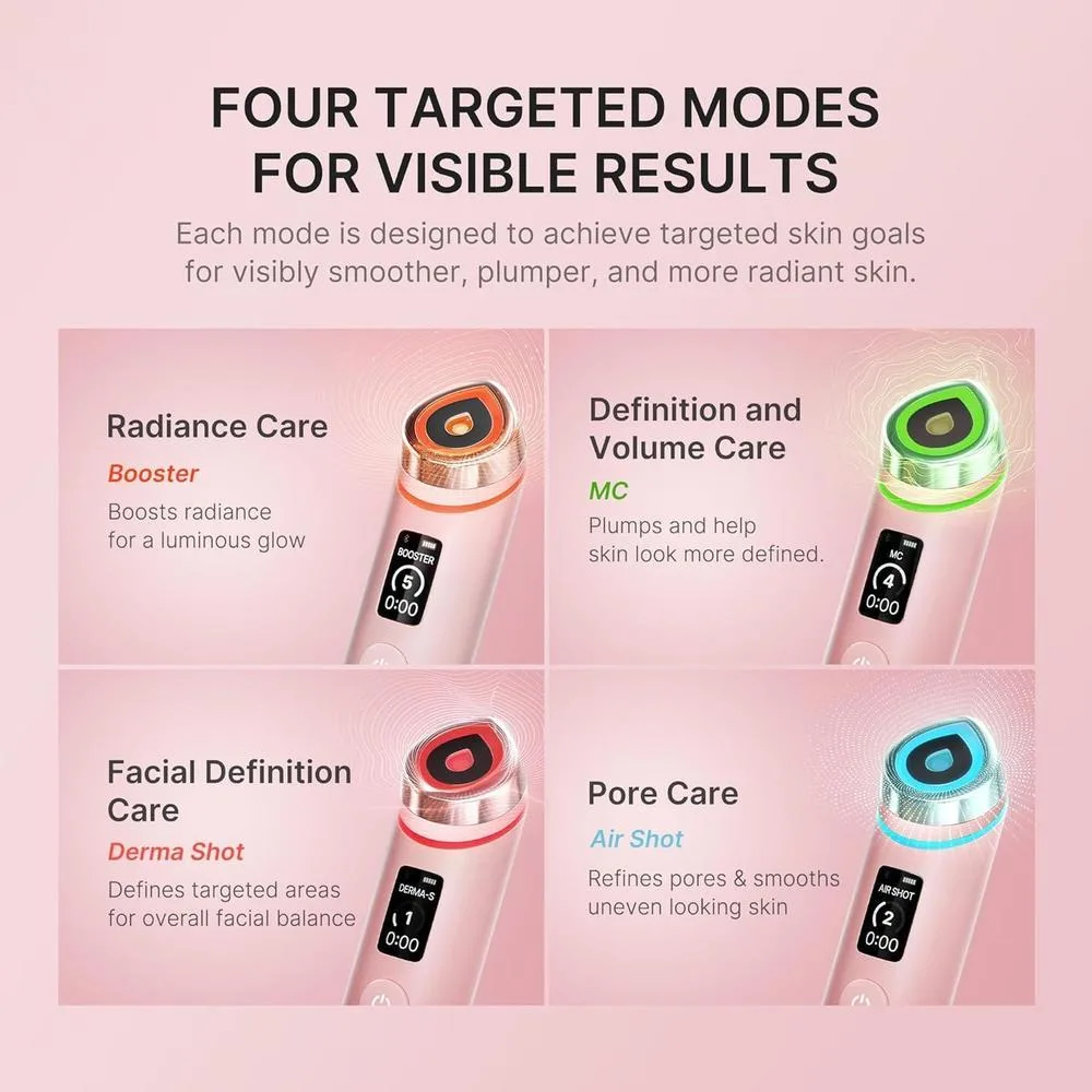 Medicube Age-R Booster Pro 6-en-1 Masajeador de Belleza para Piel Radiante y Firme con Tecnología Coreana