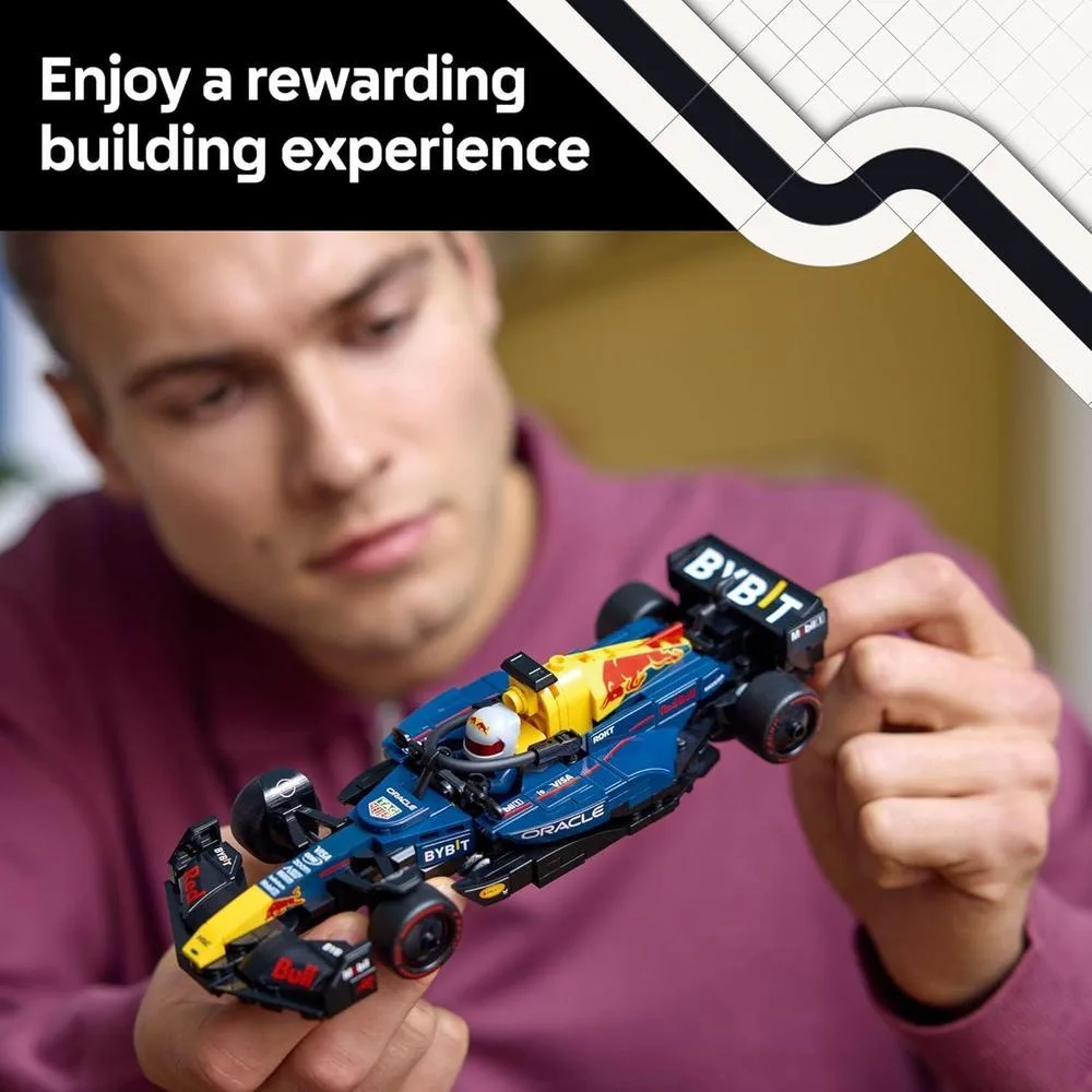 LEGO Speed Champions Oracle Red Bull Racing RB20 F1 - Construcción para adultos con características realistas