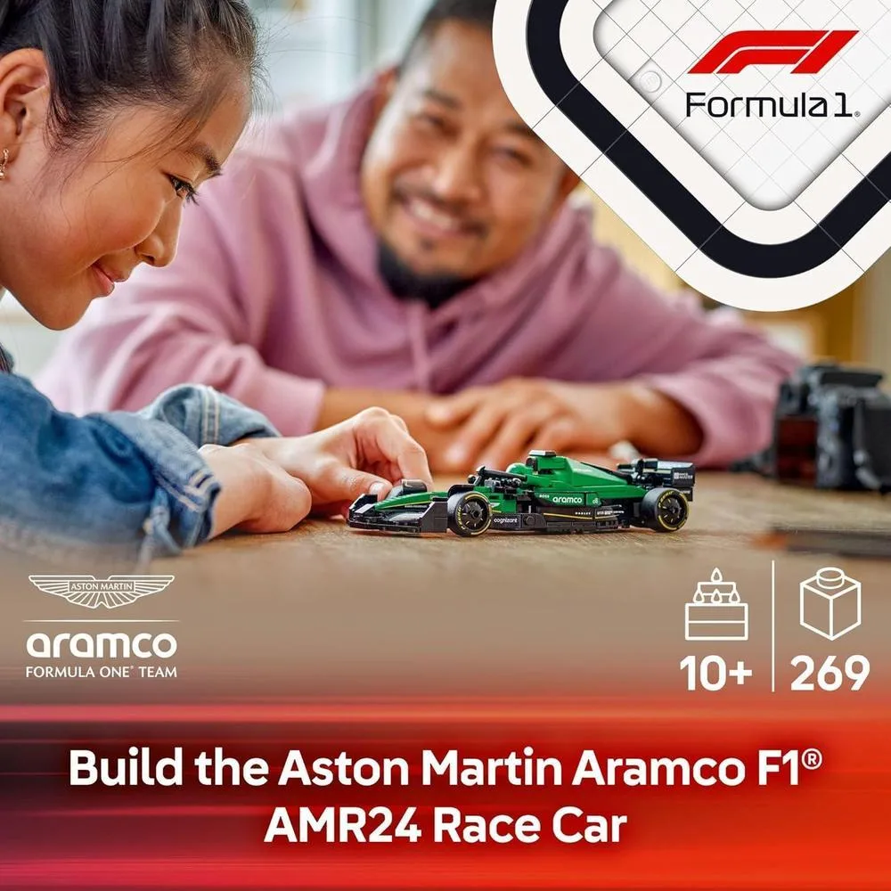 LEGO Speed Champions Aston Martin Aramco F1 AMR24
