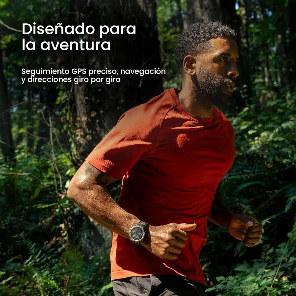 Amazfit T-Rex 3 - Smartwatch Militar Resistente Con GPS Y Mapas Offline, 170 Modos De Fitness