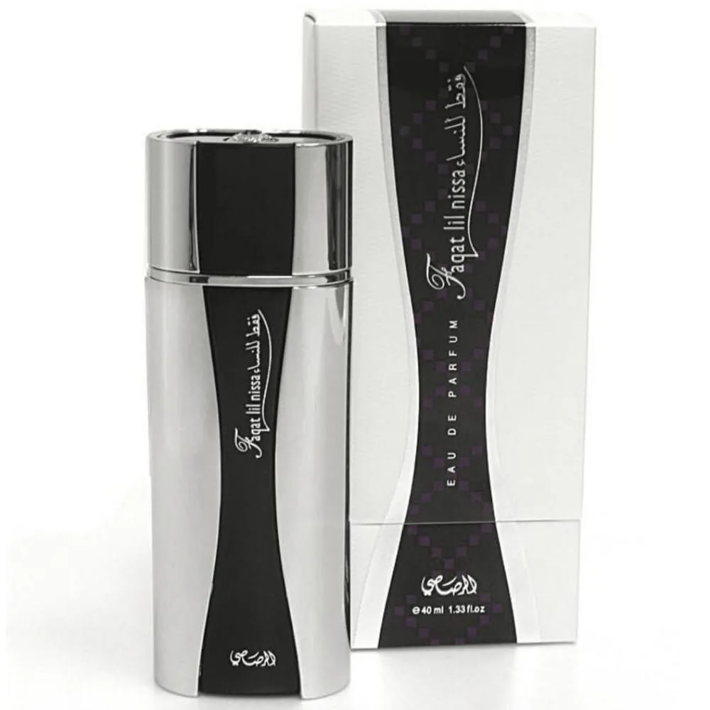 RASASI Faqat Lil Nissa Women EDP con aromas árabes lujosos y de larga duración, perfume para mujeres modernas