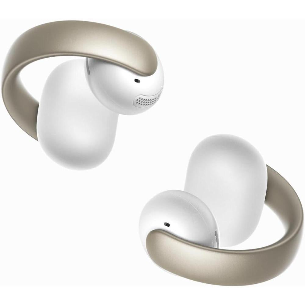 Soundcore AeroClip by Anker, Open-Ear Earbuds, Clip-On Headphones, Adaptive Comfort, Clear Calls with 4 Mics and AI, Stable Fit, 12mm Drivers for Powerful Bass, Hi-Res, Open-Ring Design