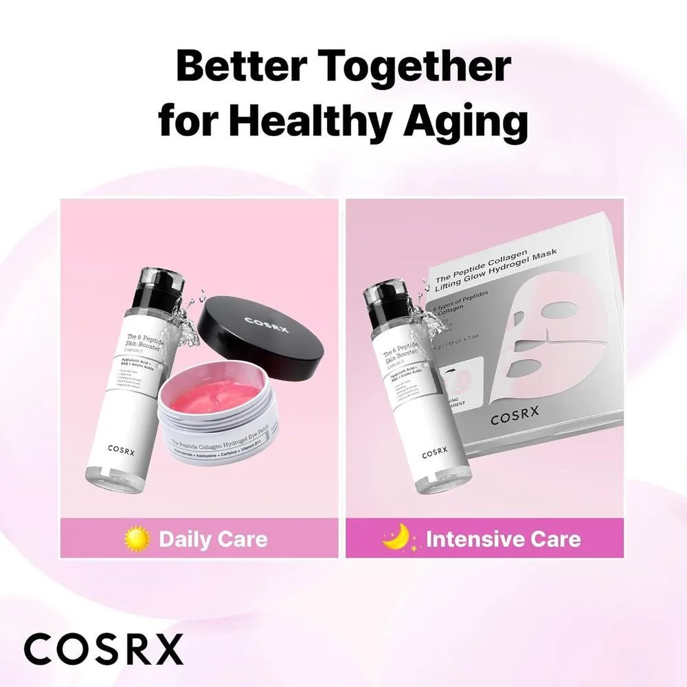 Parches Oculares COSRX Con Péptidos Y Colágeno Para Ojos Hinchados Y Círculos Oscuros, 60 Unidades