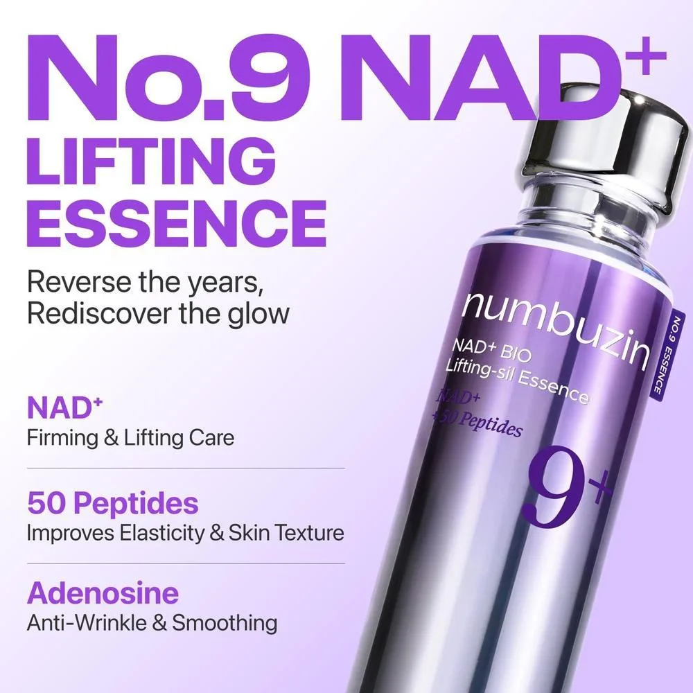 Numbuzin No.9 Nad+ Bio Lifting Serum Para Firmeza, Hidratación Y Brillo 50ml
