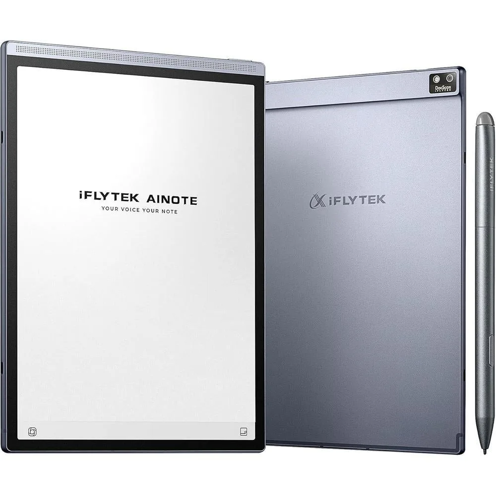 AINOTE Air 2, 8.2-inch AI Note-Taking Tablet Writing Paper Tablets, Digital Notebook with Pen, Voice-to-Text Transcription, Multi-Languages Chatgpt Support, Supernote for Meetings & Study