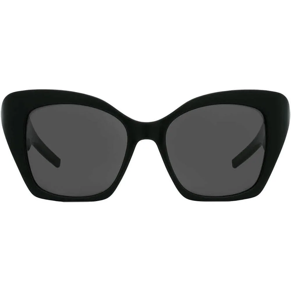 Gafas de sol Givenchy mariposa con lentes espejo grises, diseño elegante