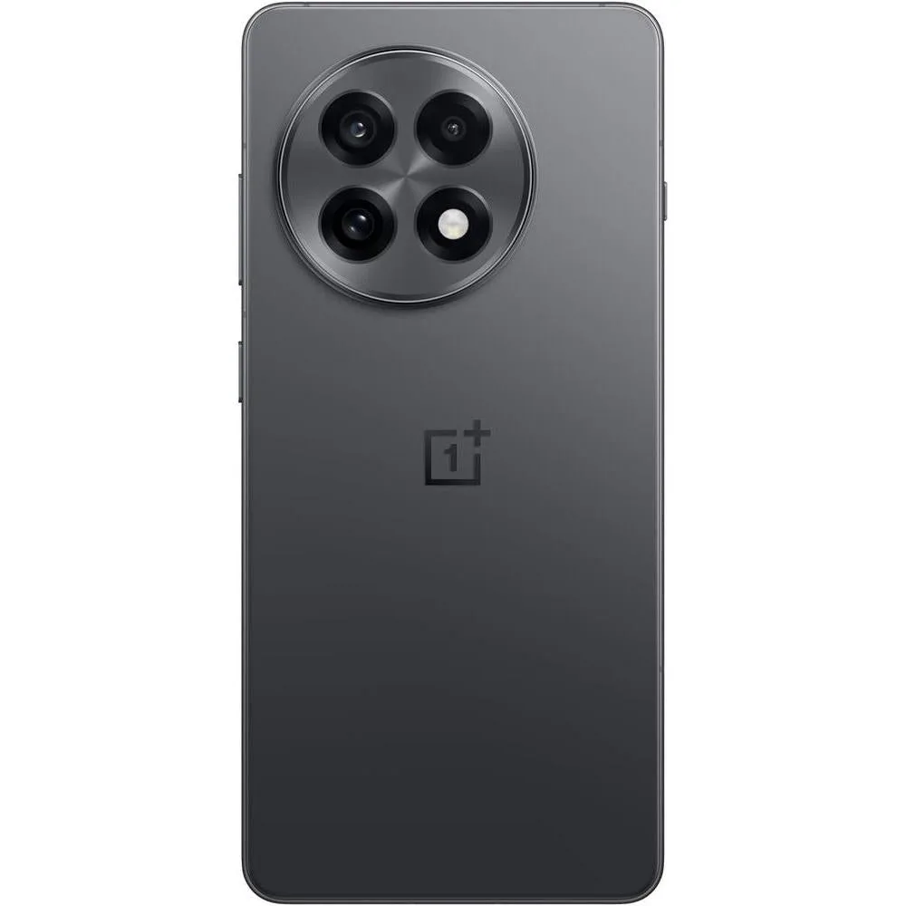 OnePlus 13R con 12GB RAM y 256GB almacenamiento, Dual-SIM, Snapdragon 8 Gen 3, carga rápida, Nebula Noir, Android 15
