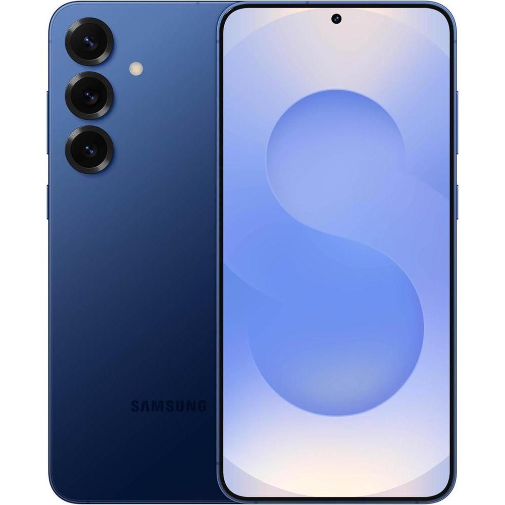 SAMSUNG Galaxy S25+ Cell Phone, 256GB, AI Smartphone, Unlocked Android, AI Camera, Fast Processor, ProScaler Display, Long Battery Life, 2025, Navy