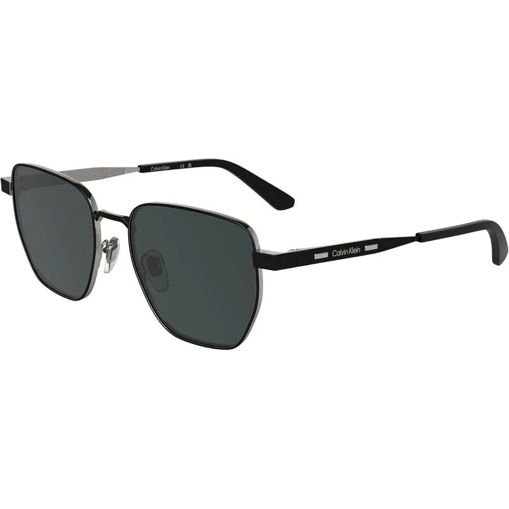 Gafas de sol Calvin Klein Ck25100s de diseño cuadrado con marco metálico