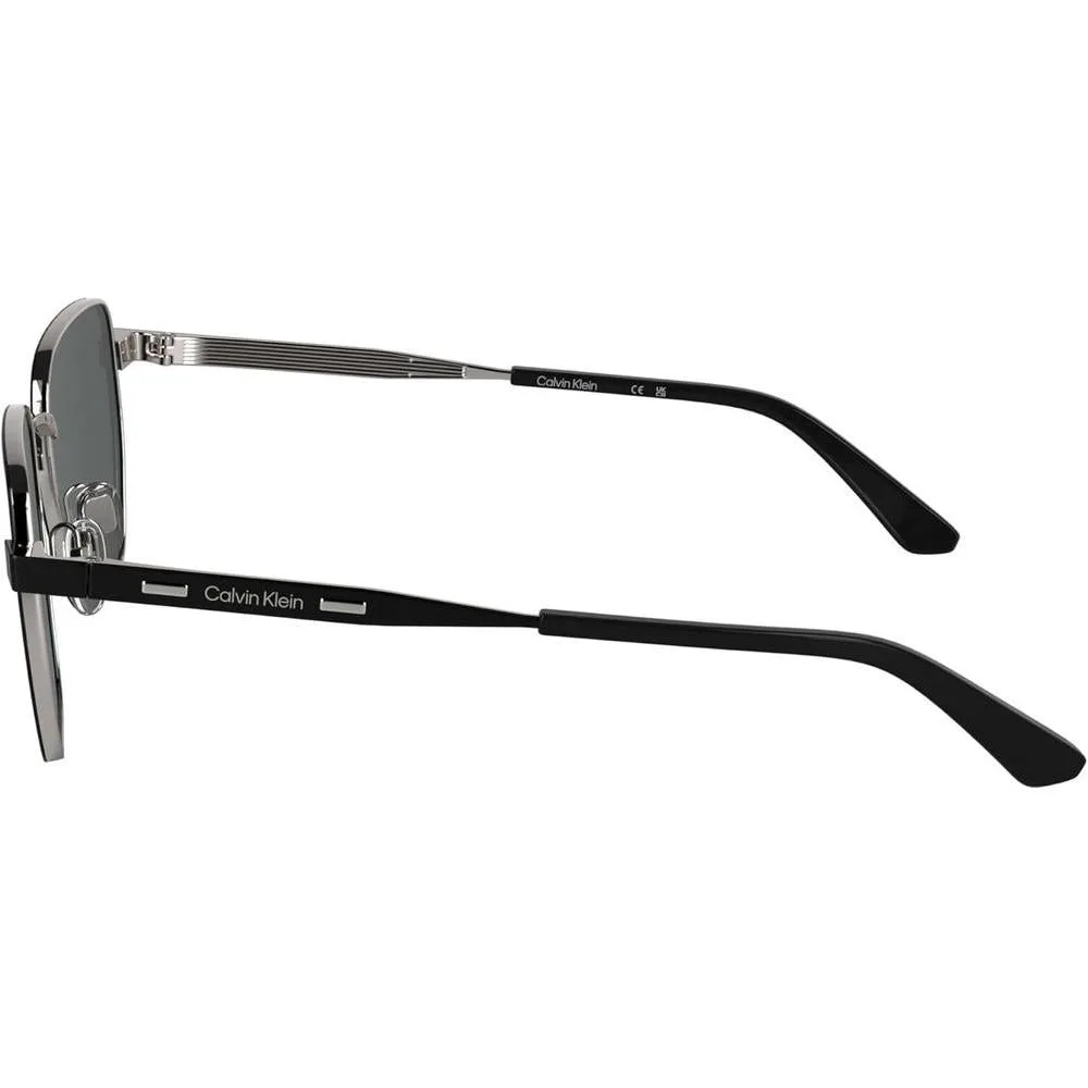 Gafas de sol Calvin Klein Ck25100s de diseño cuadrado con marco metálico