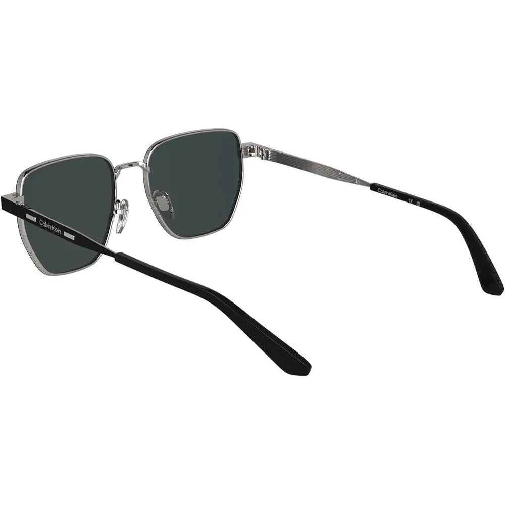 Gafas de sol Calvin Klein Ck25100s de diseño cuadrado con marco metálico