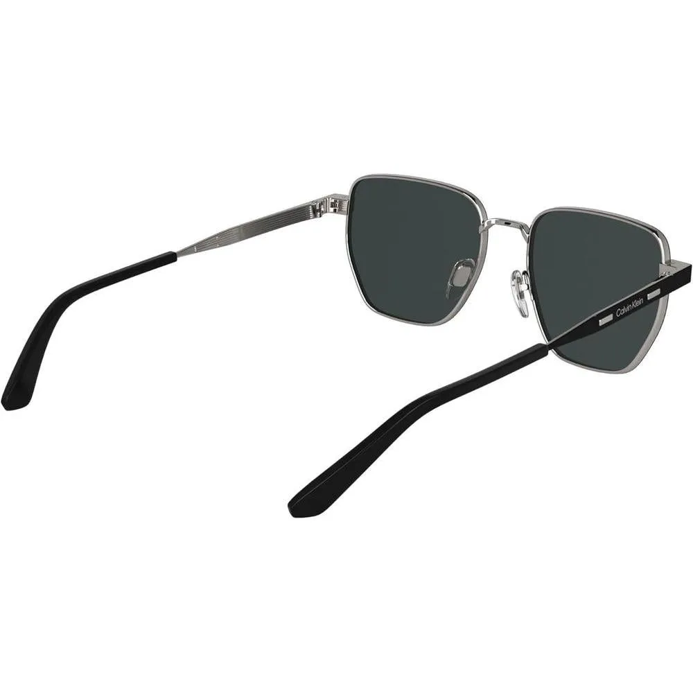 Gafas de sol Calvin Klein Ck25100s de diseño cuadrado con marco metálico