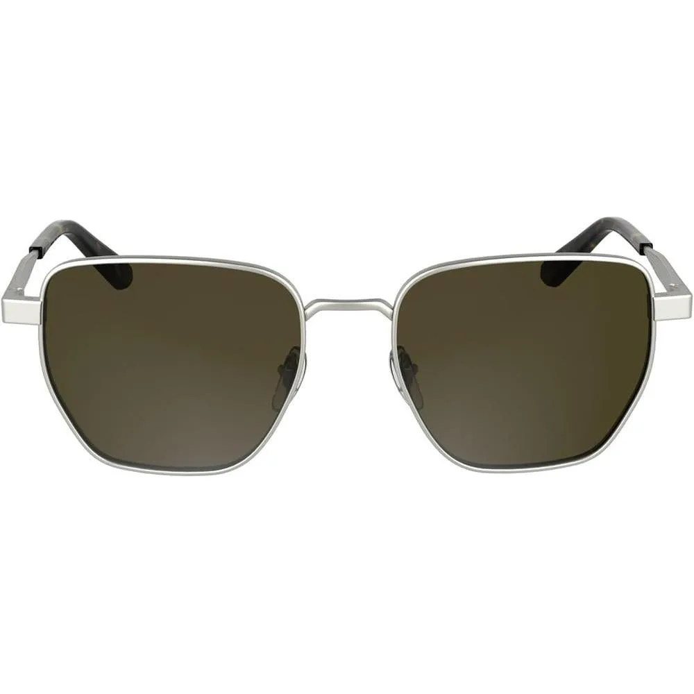 Gafas de sol Calvin Klein CK25100S con diseño cuadrado minimalista y marco metálico