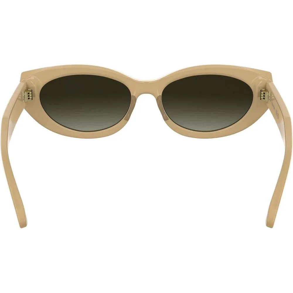 Calvin Klein Gafas de Sol Mujer CK25502S Beige Opalino Lente Marrón Gradiente