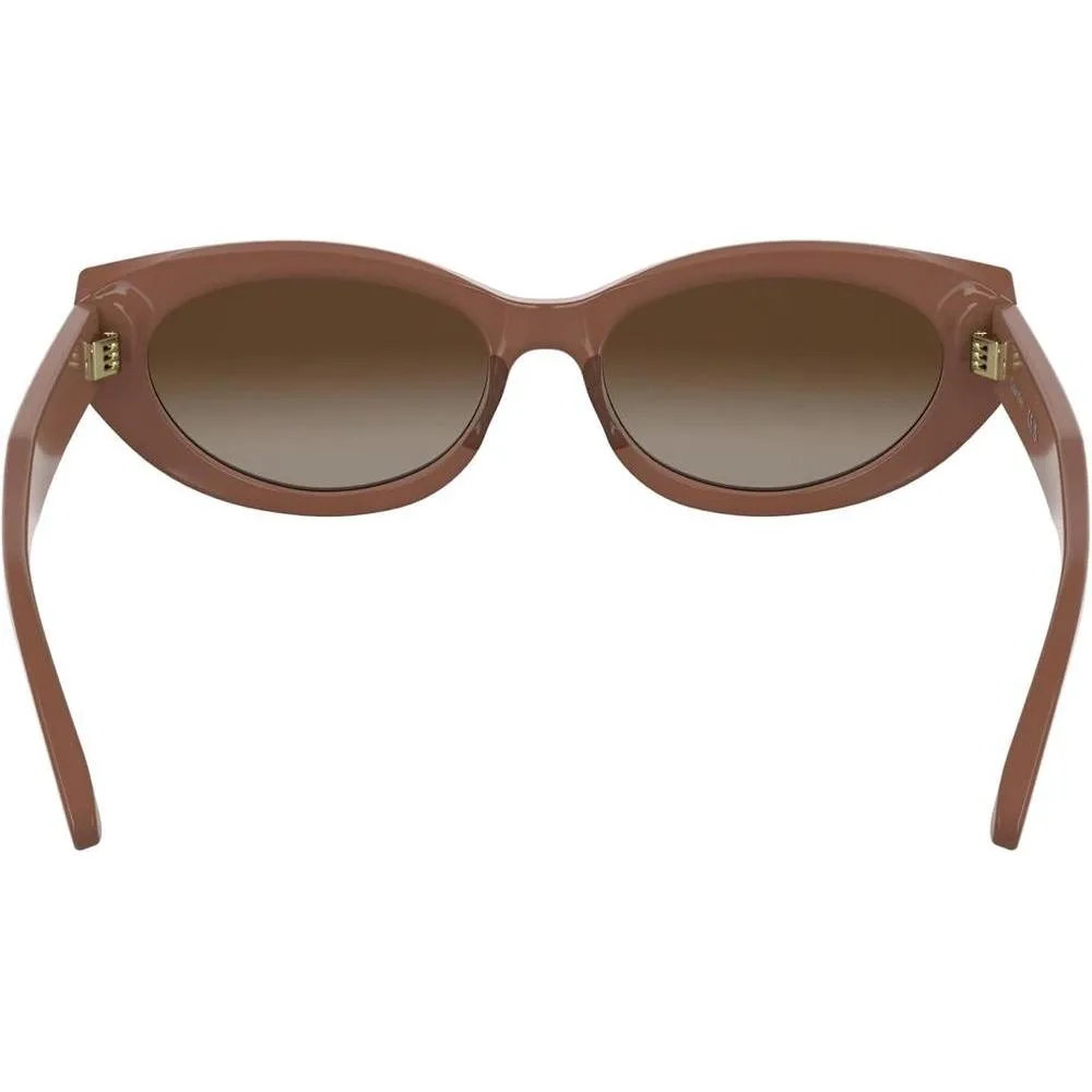 Calvin Klein Gafas de Sol para Mujer con Diseño Sofisticado, Estilo Ojo de Gato, Rosa Opalina con Lente Gradiente