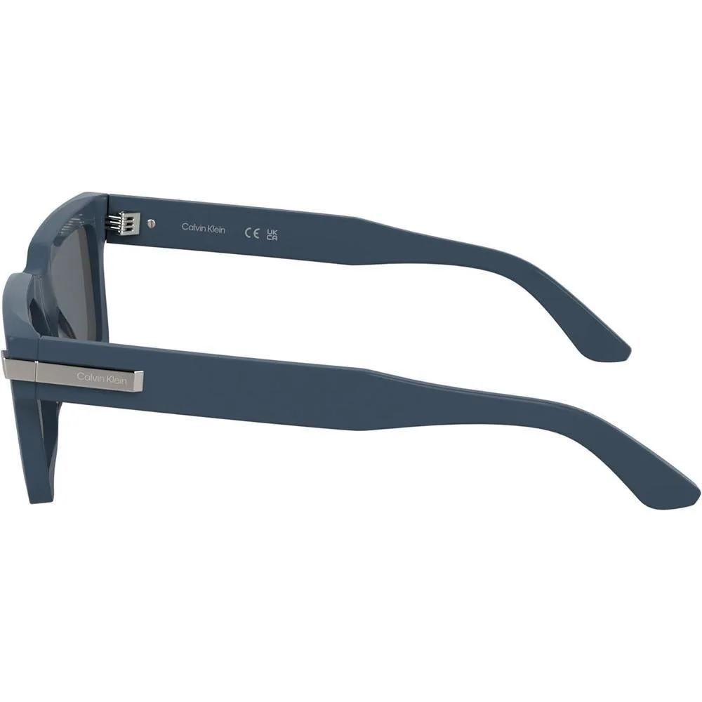Gafas de sol Calvin Klein Ck25503s con diseño rectangular moderno, construcción en acetato renovado y logotipo en metal