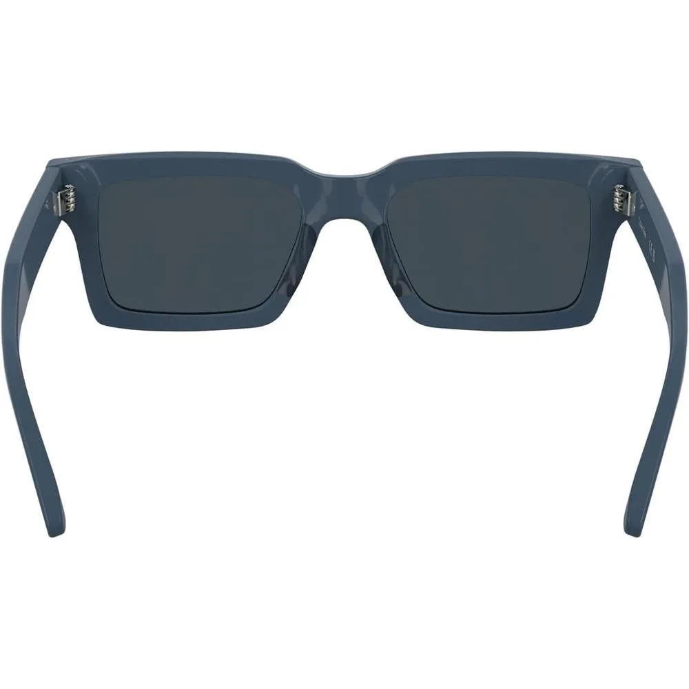 Gafas de sol Calvin Klein Ck25503s con diseño rectangular moderno, construcción en acetato renovado y logotipo en metal