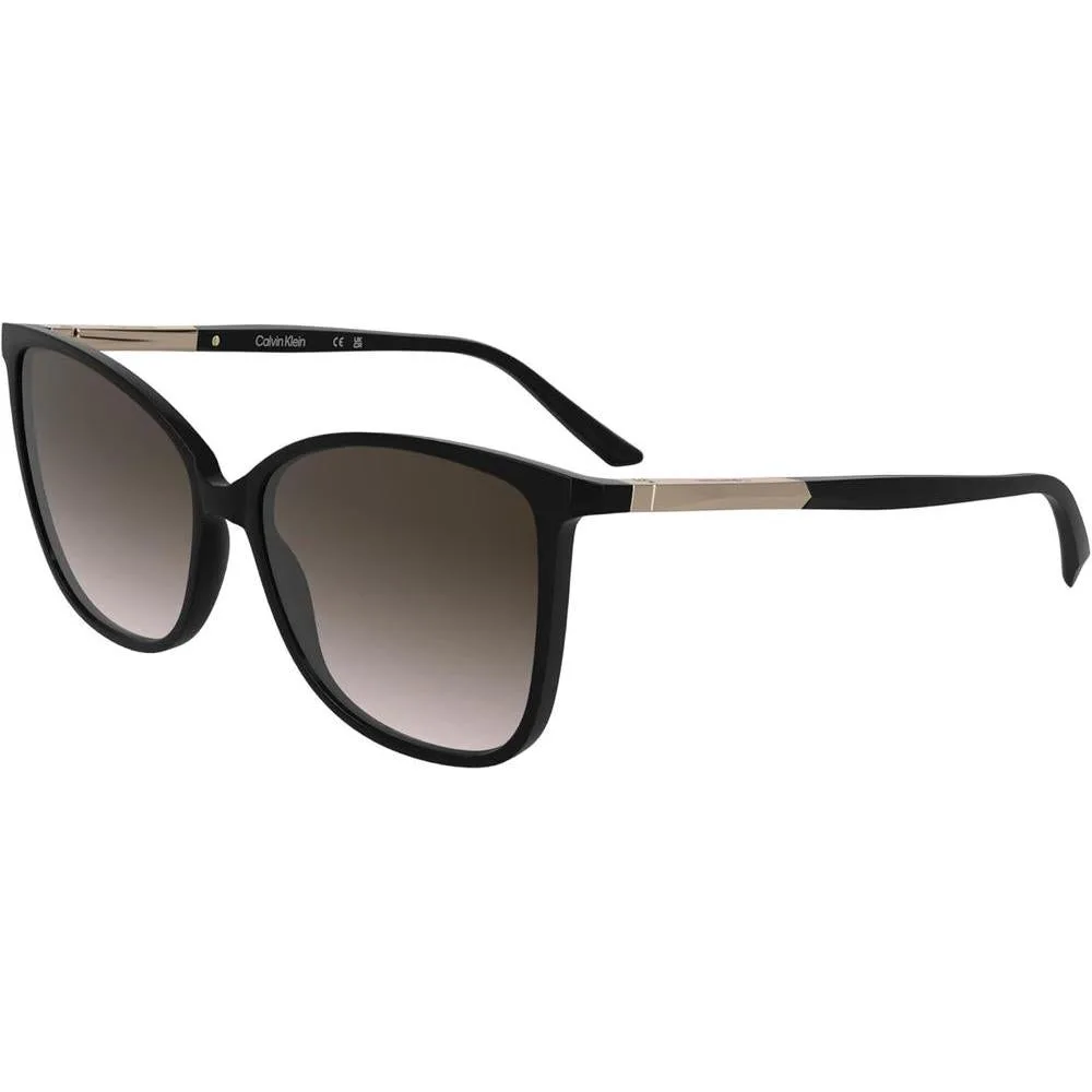 Gafas de Sol Cuadradas Calvin Klein para Mujer, Modelo CK25504S, con Lentes Degradadas y Marco de Resina