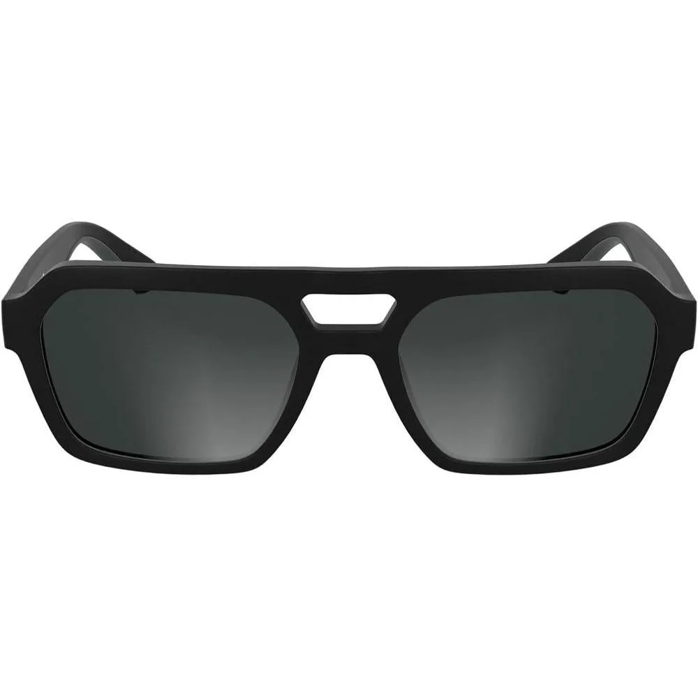 CALVIN KLEIN JEANS Men's CKJ25603S Rectangular Sunglasses, Matte Black, One Size