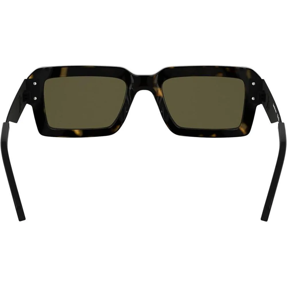 Gafas Rectangulares Calvin Klein Jeans con Monogram, Silueta Fluida y Montura RXable