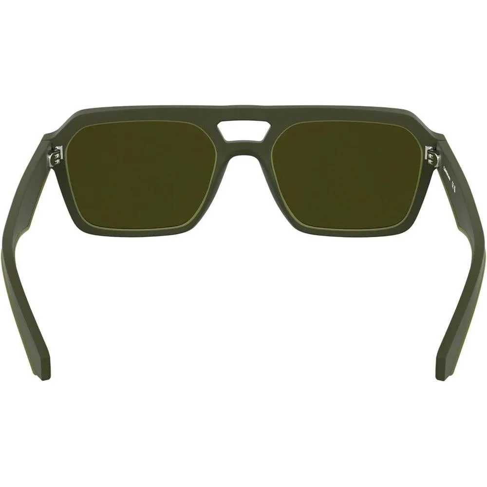 Gafas de sol rectangulares Calvin Klein Jeans CKJ25603S para hombre, diseño moderno ecoamigable con opción de lentes graduados