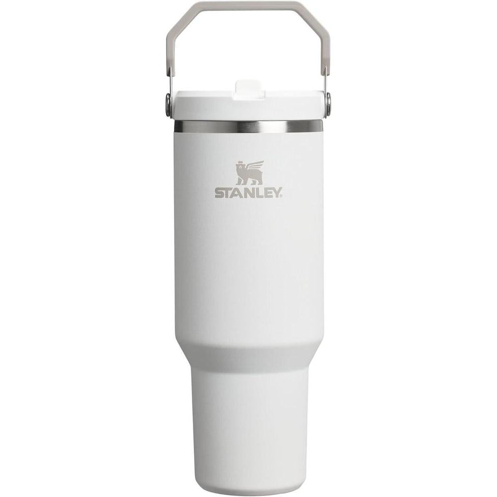 Stanley IceFlow 2.0 Flip Straw Tumbler with Handle 40 oz | Twist On Lid and Flip Up Straw | Leak Resistant Water Bottle | Insulated Stainless Steel | BPA-Free | Frost