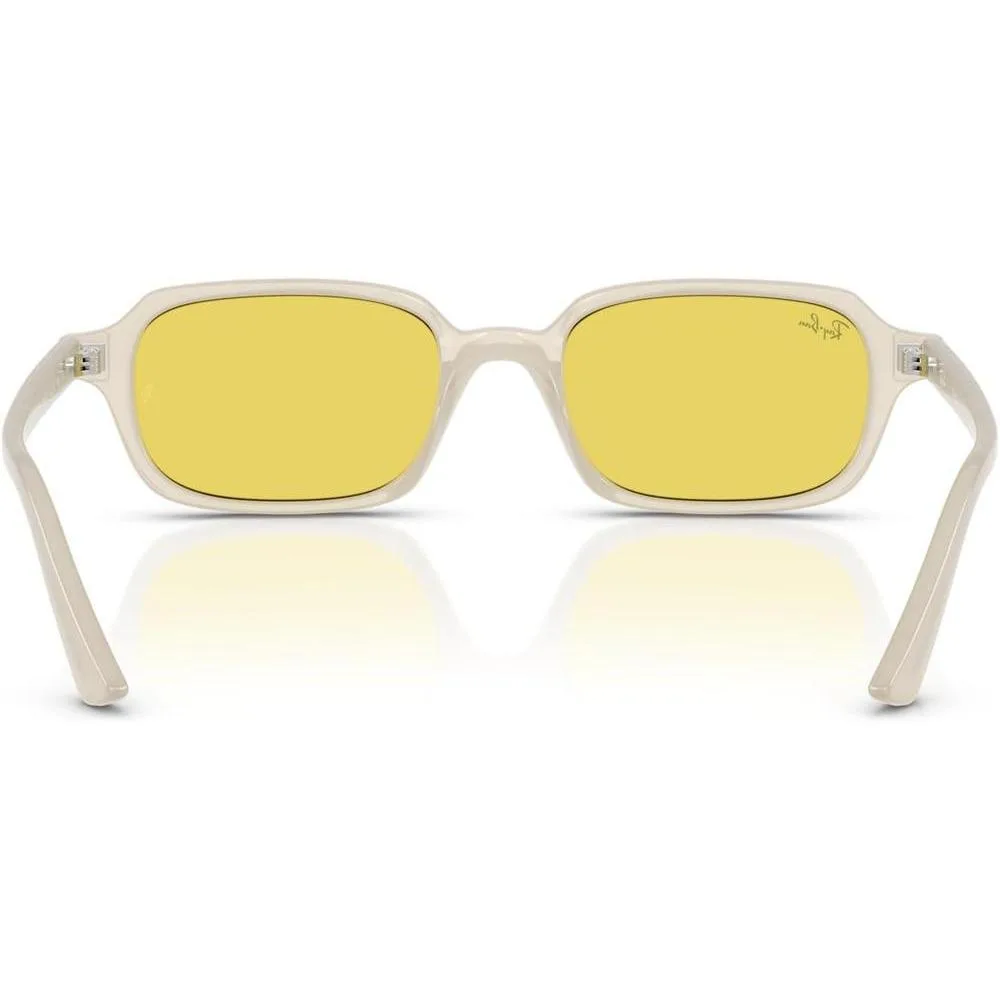 Ray-Ban RB4455 Zuri gafas de sol con protección UV y lentes dorados espejados amarillos, incluye estuche y paño