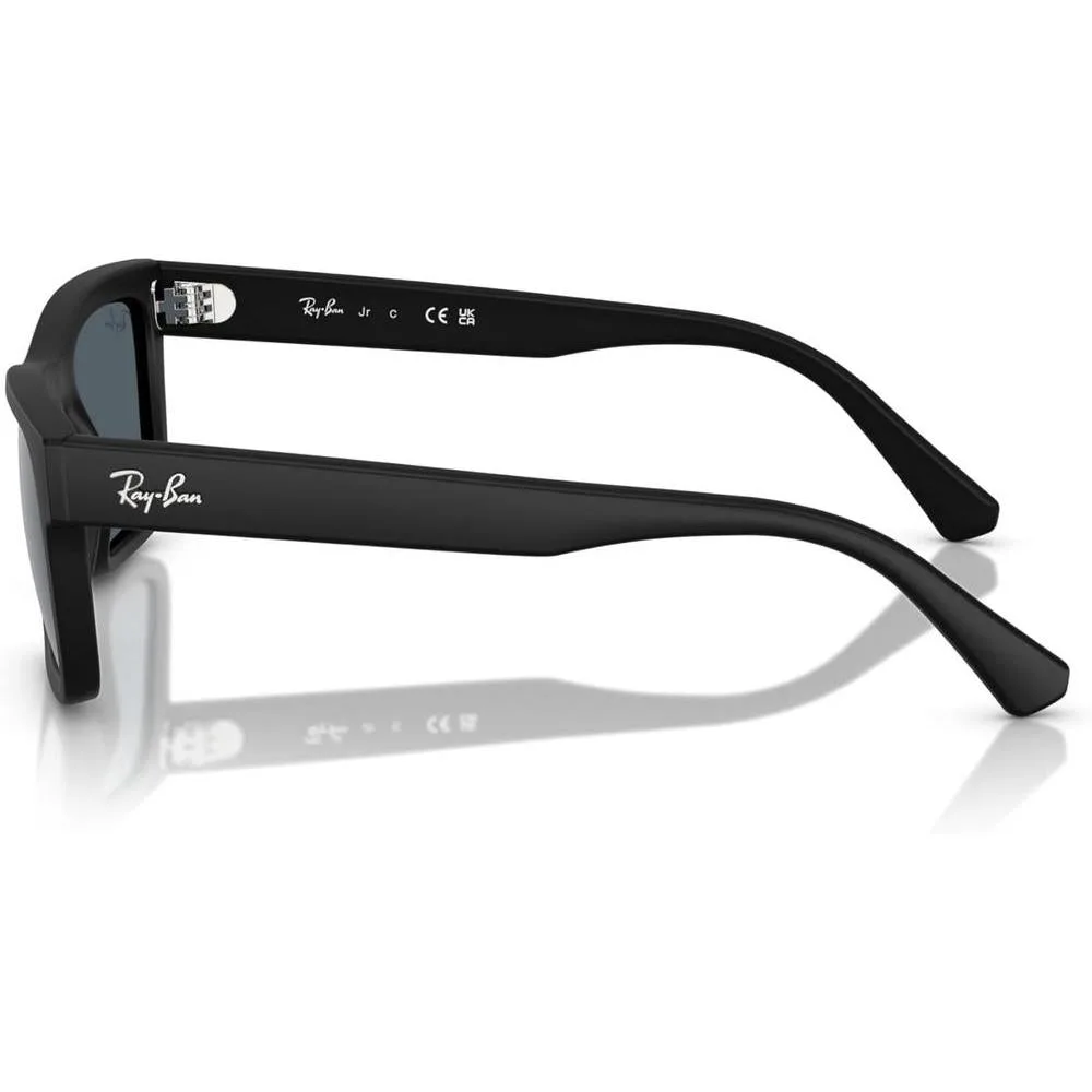 Ray-Ban gafas de sol unisex con montura negra y lentes verdes oscuras, protección UV para jóvenes y adolescentes