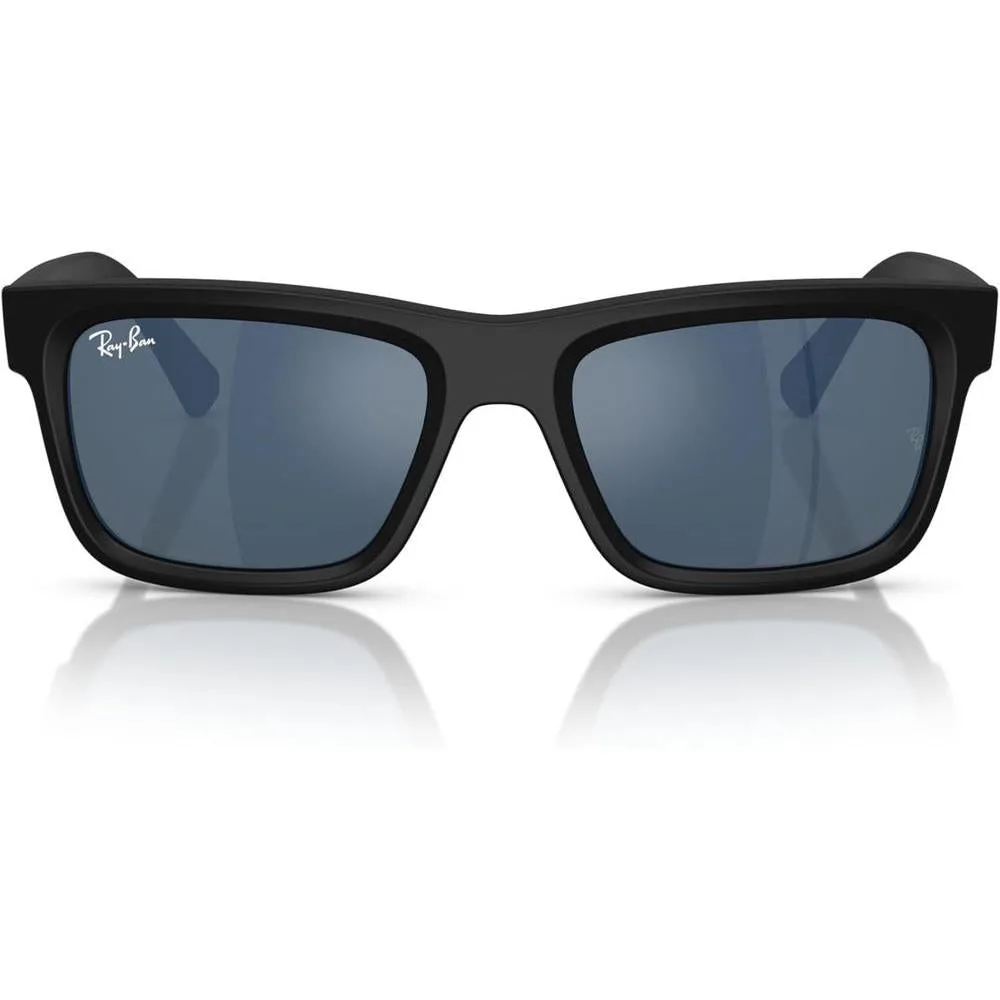 Ray-Ban gafas de sol unisex con montura negra y lentes verdes oscuras, protección UV para jóvenes y adolescentes