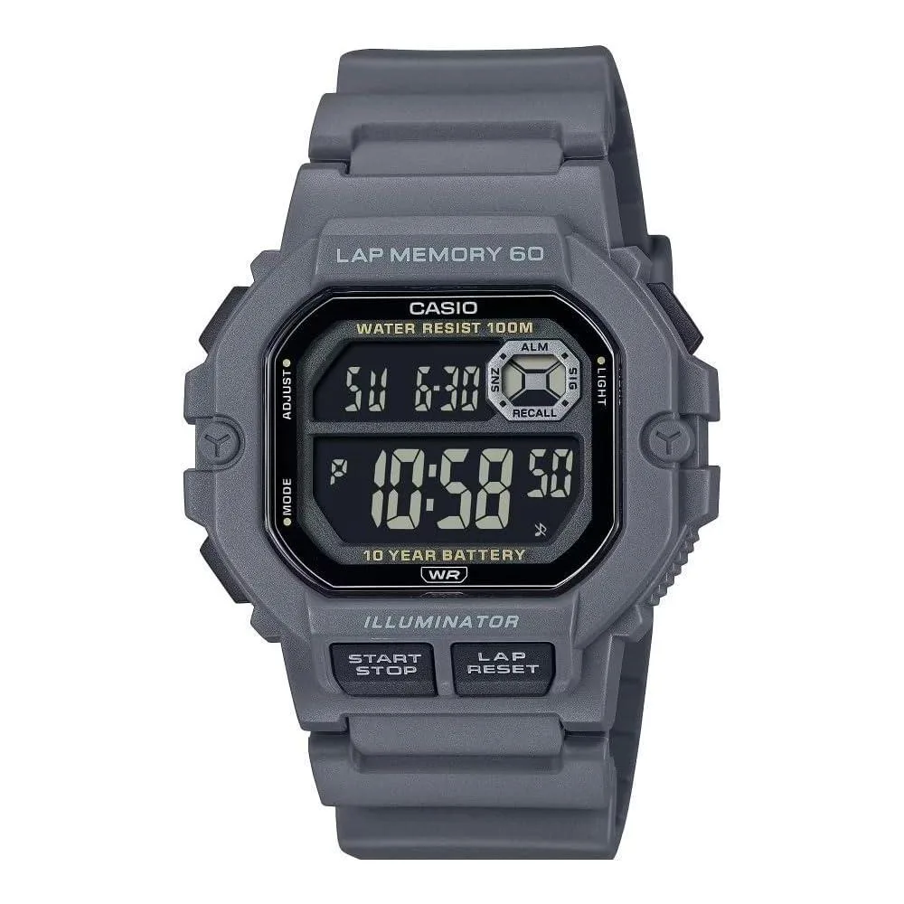 Casio WS-1400H Series | Black | Lap Memory 60