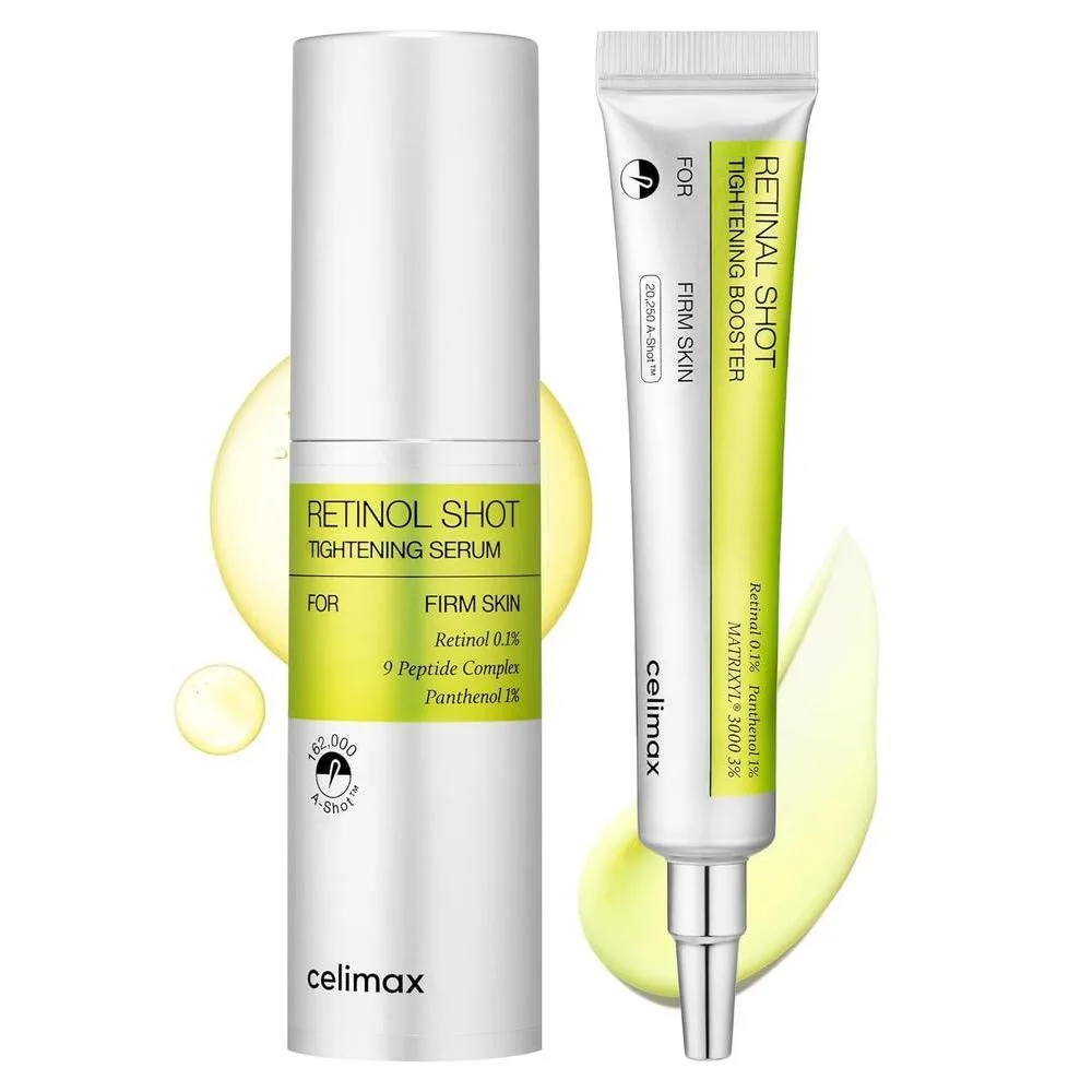 celimax Suero de Retinol 30ml + Suero Potenciador de Retinal 15ml