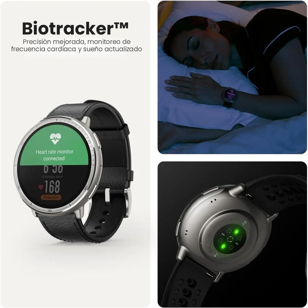 'Amazfit Active 2 Smartwatch Android/iPhone, Resistente Al Agua, Batería 10 Días, GPS, Monitor Corazón Y Sueño'
