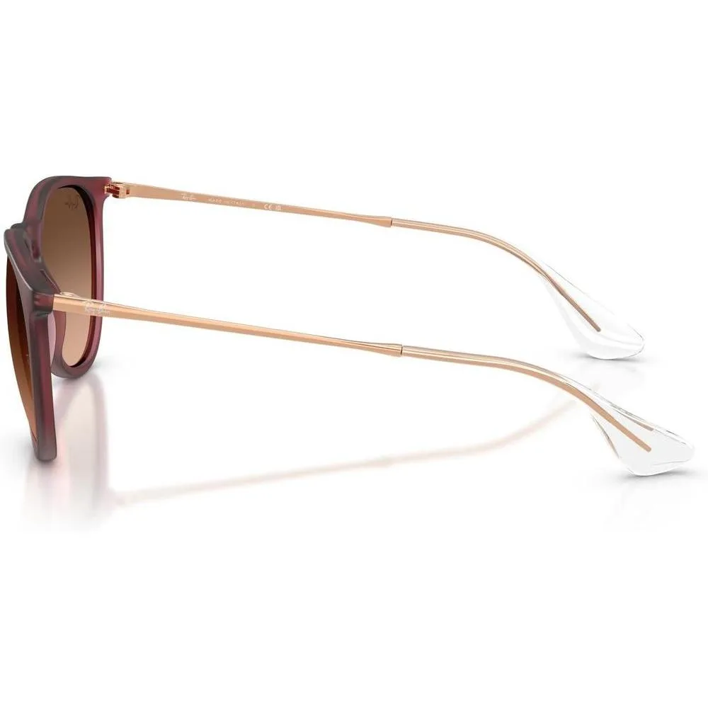 Ray-Ban Rb4171 Erika, gafas de sol redondas con protección UV y estuche incluido