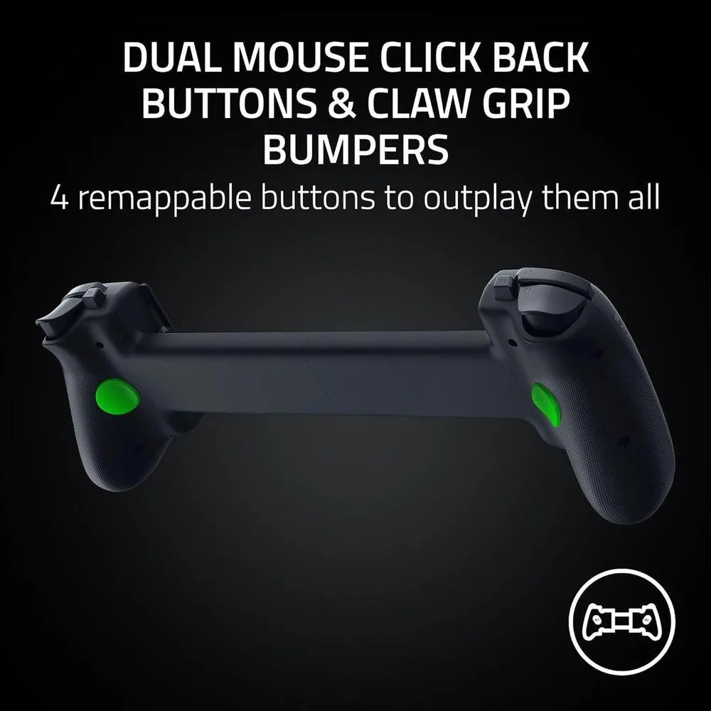 Controlador de juegos Kishi V3 Pro XL para iPad y tabletas Android con pulgares TMR, botones traseros duales, HD Haptics y 6 meses de Apple Arcade