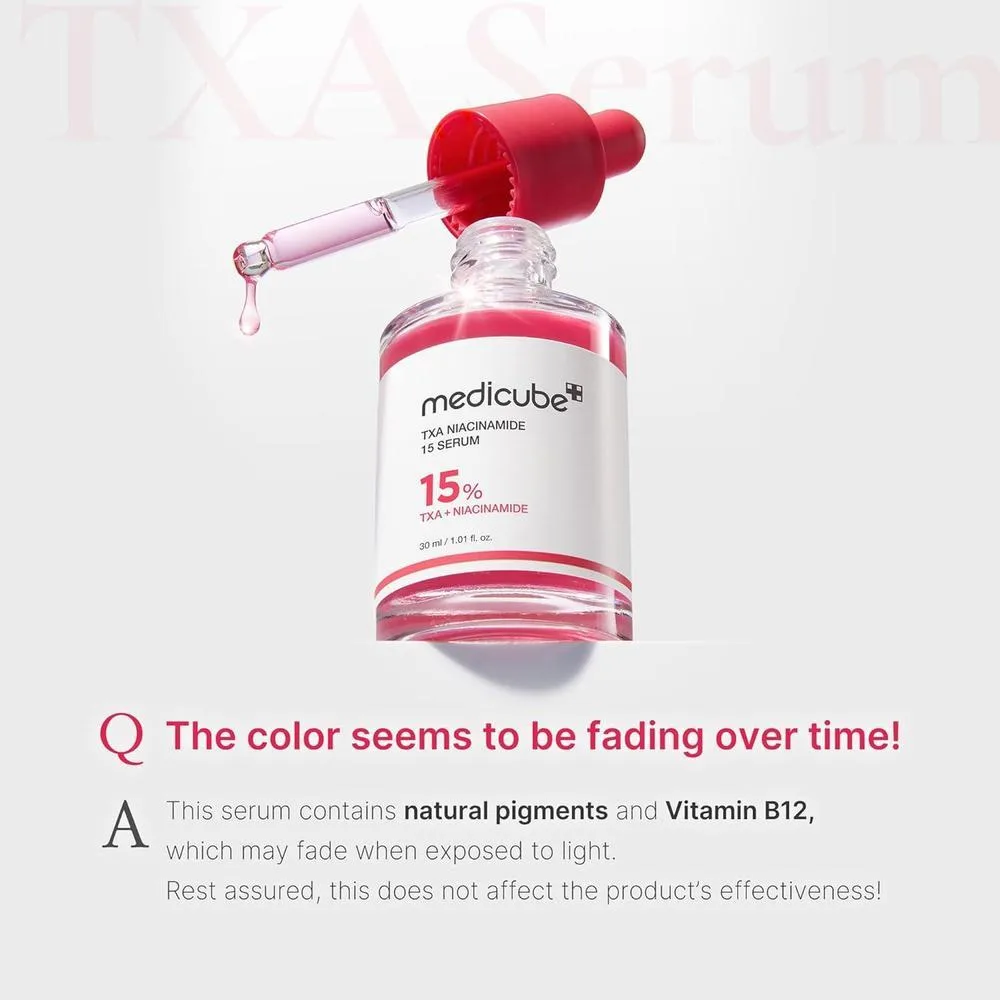 Medicube TXA+Niacinamide 15% Serum Suero Facial 5% Ácido Tranexámico 30ml