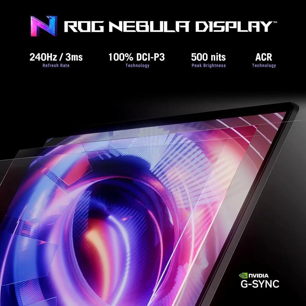 Asus Rog Strix G16 G615LW-AS96 16"Pulg. Eclipse Gray Intel Core Ultra 9 32GB 1TB RTX 5080