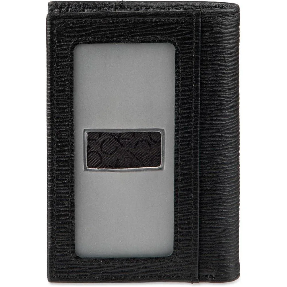 Cartera y tarjetero Calvin Klein para hombres con diseño único, protección RFID y función MagSafe elegante y funcional