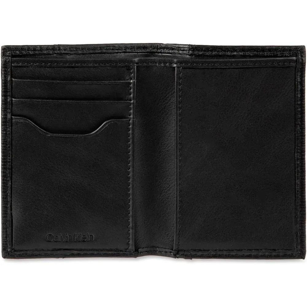 Cartera y tarjetero Calvin Klein para hombres con diseño único, protección RFID y función MagSafe elegante y funcional