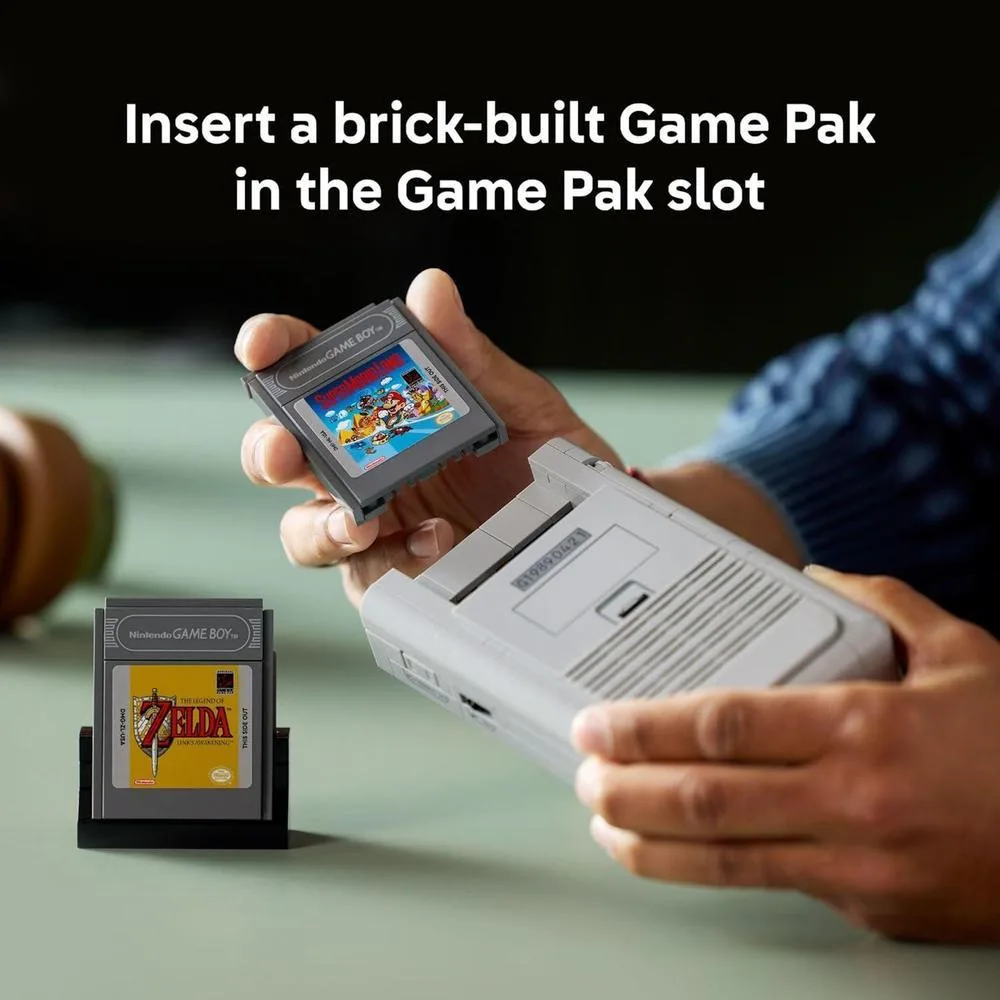 LEGO Super Mario Game Boy - Set de Construcción Retro para Adultos, Regalos de Cumpleaños, Modelo Coleccionable