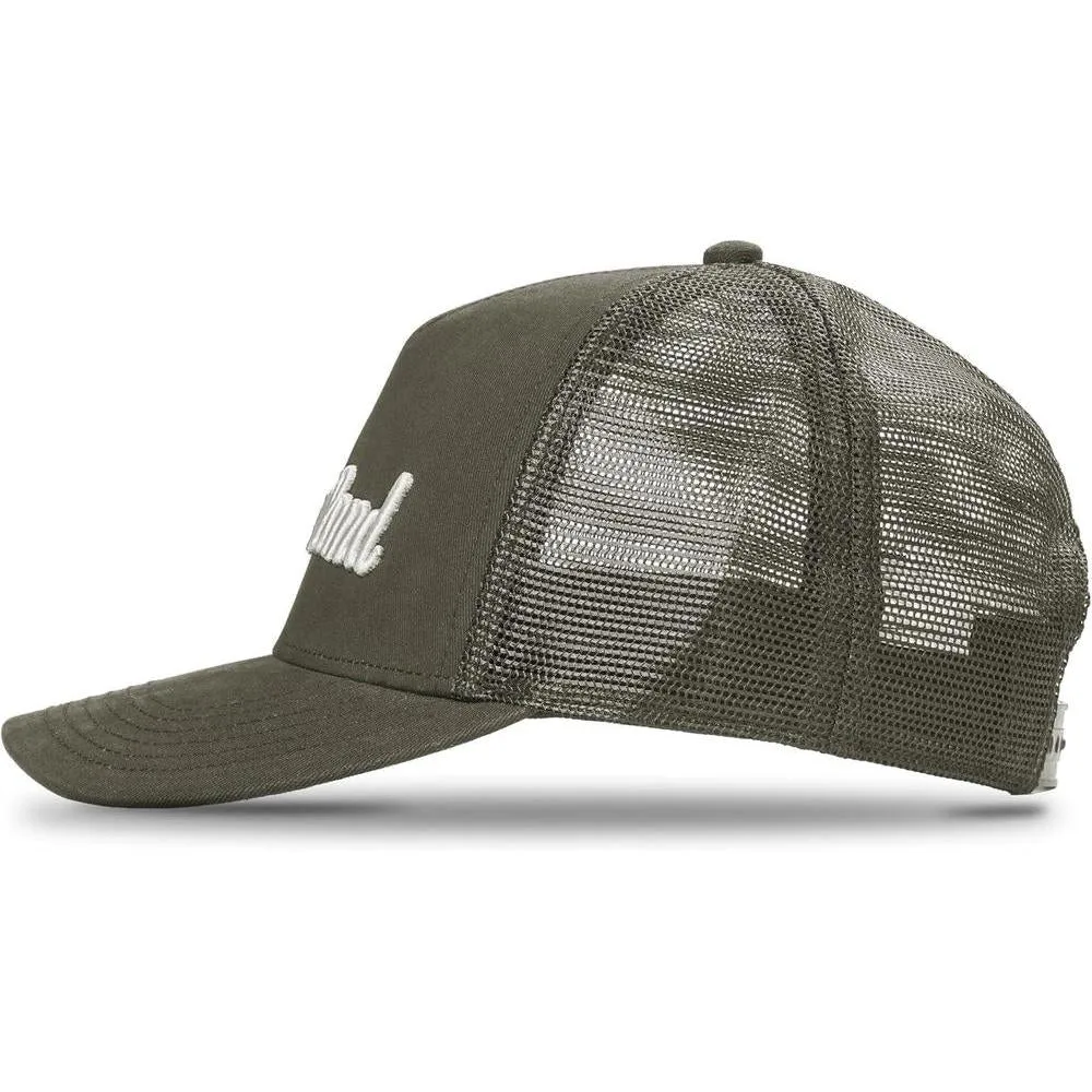 Gorra de camionero para hombre Timberland, algodón duradero y ajustable, con parte trasera de malla transpirable