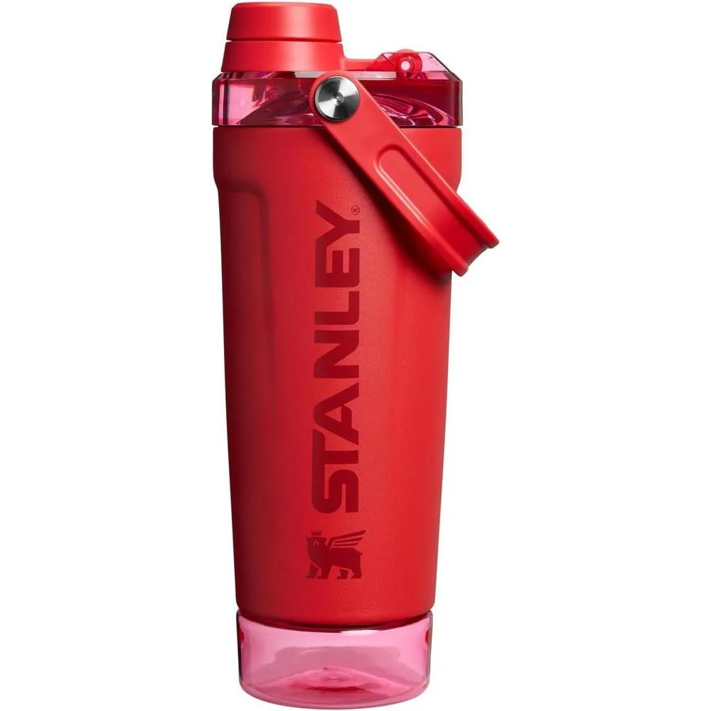 Stanley Activate - Botella agitadora a prueba de fugas con aislamiento, almacenamiento base y tapa de flujo rápido, para batidos y proteína