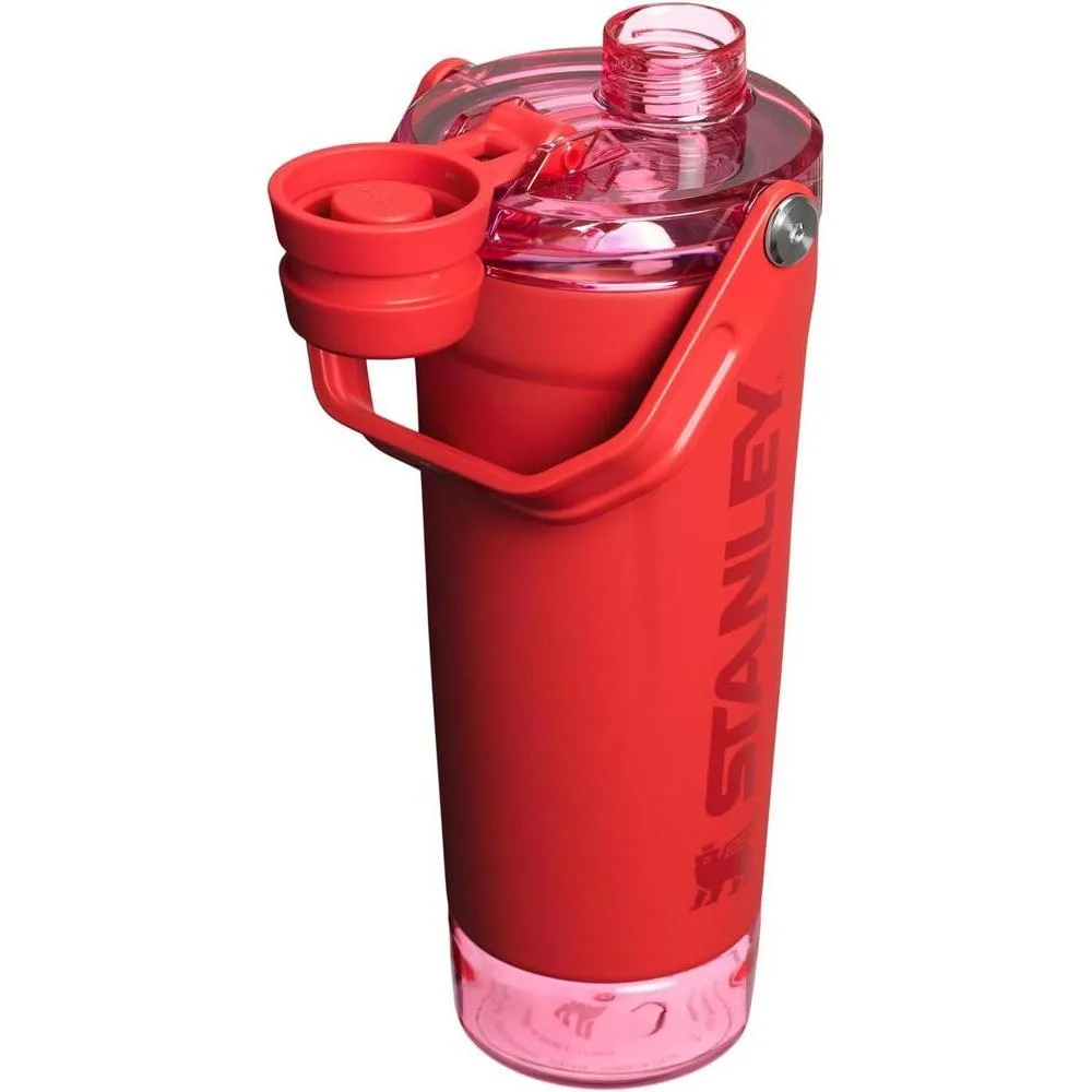 Stanley Activate - Botella agitadora a prueba de fugas con aislamiento, almacenamiento base y tapa de flujo rápido, para batidos y proteína