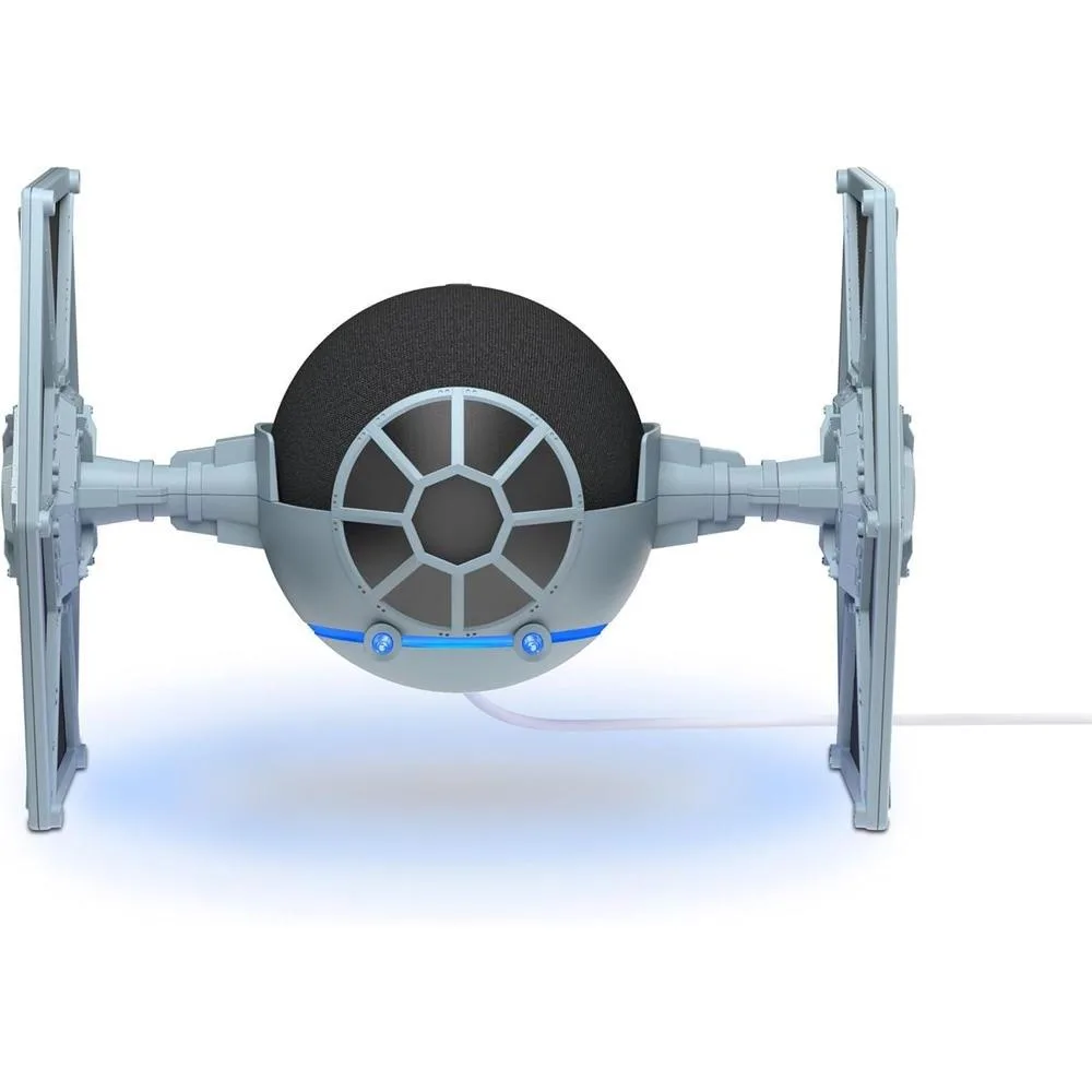 STAR WARS Echo Dot Bundle: Includes Echo Dot (5th Gen, 2022 release) | Charcoal and Limited Edition STAR WARS TIE Fighter Stand