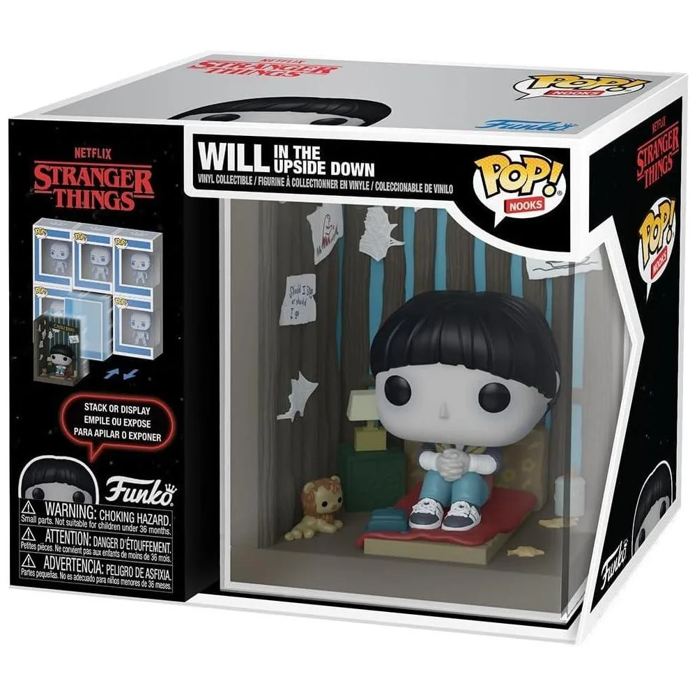 Funko Pop! Nooks: Stranger Things - Will in The Upside Down - Collectable Vinyl Figure - Gift Idea - Official Merchandise - Toys for Kids & Adults