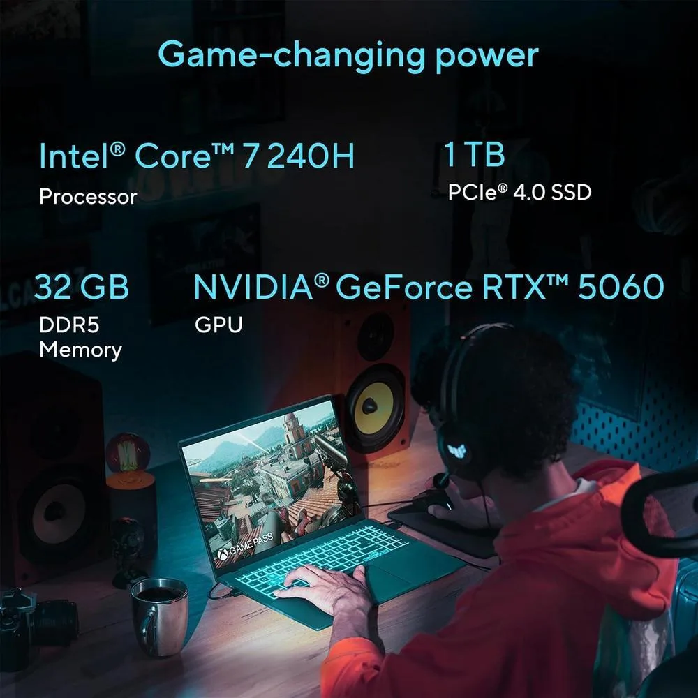 Asus Rog Laptop Gamer V3607vm-Ds79 Pantalla Vivid 16"